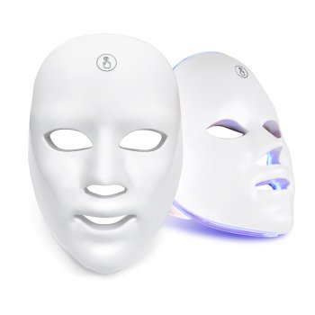 LED Light Therapy Face Mask Marielle MML, White