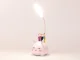Kids LED Night Light with Organizer and Phone Stand, Pink