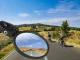 Bicycle Rearview Mirror, Handlebar Mount, Convex, 360°, Black
