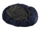 Plush Pet Bed for Dogs and Cats, 60x50 cm, Navy Blue