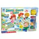 2-in-1 Family Board Game with Snakes and Ladders and Ludo