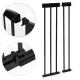 Ecotoys Safety Gate for Stairs and Doors, 74-105 cm, Black