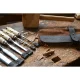 Kirschen Firmer Chisel Set 6 Pcs in Leather Bag (6-26 mm)