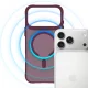 3mk Smoke MagCase Case for iPhone 18 Pro Max / 17 Pro Max with MagSafe - Burgundy