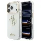 Guess IML 4G Script Metal Case for iPhone 17 Pro Max / 18 Pro Max - White