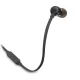JBL Tune 160 in-ear headphones, 3.5mm mini jack with remote control - black