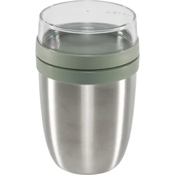 Mepal Thermo-Lunchpot Ellipse Insulated Food Container 500+200ml, Nordic Sage