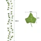 Gardlov 24538 Artificial Ivy with LED Lights, 25 m