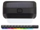 Garden Solar LED RGB Light for Stairs and Terraces with Dusk Sensor, Black