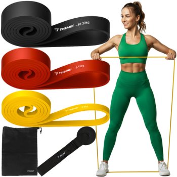 Trizand Resistance Bands Set of 3 with Door Anchor 25879