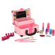 Kids Makeup & Nail Polish Set in Carry Case, pink