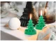 Scented Christmas Tree Candle, 7.5 cm (Mixed Colors)