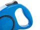 Retractable Dog Leash with Lock, Tape 5m, up to 15kg, Blue