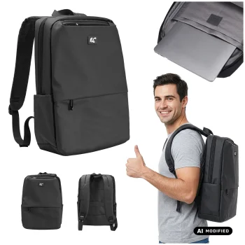 Laptop Backpack NanoRS RS202 B 15.6", Black