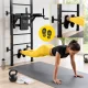 Gymnastic Wall Bars with Pull-Up Bar and Bench 4FIZJO CrossMAX, Black