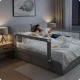 Nukido Nk-227 Bed Safety Guard, 160 cm, Grey