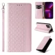 Flip Wallet Case for Samsung Galaxy S23+ with Stand and Wrist Lanyard, Pink