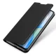 Dux Ducis Skin Pro Wallet Case for Vivo V23e with Stand Function, Black