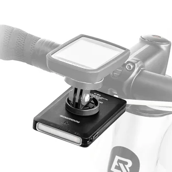 Rockbros JP008 Front Bike Light with 5000mAh Power Bank, 150lm, Black