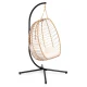 Hanging Egg Chair MultiGarden, freestanding swing up to 120 kg, cushions included