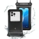 Spigen A611P Waterproof Floating Phone Case 2-Pack Matte Black