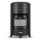 Humberg HM-901 Portable Gas Heater, 4.2 kW, Black