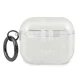 Karl Lagerfeld Glitter Choupette Case for AirPods 3, Silver