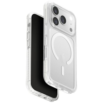 Uniq Combat Magclick Charging Phone Case Cover iPhone 17 Pro - White