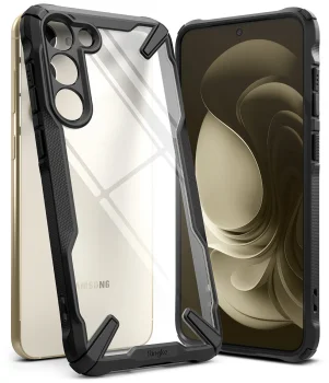 Samsung Galaxy S23+ Plus (SM-S916) Ringke Fusion X Case Cover Bumper, Black