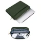 Laptop Sleeve 15-16 Tech-Protect Puffy with Accessory Pouch - Olive