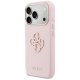 Guess FW Resin Logo Phone Case Cover iPhone 17 Pro - Pink