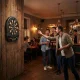 Electronic Dartboard with LCD Display, 48 cm, 27 Games, 12 Darts