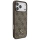 Guess 4G Small Classic Logo MagSafe Phone Case Cover iPhone 17 Pro Max - Brown