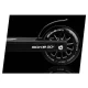 Soke Scooter Wheels 100 mm 2 Pcs, Black
