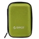 Protective Case for 2.5\" Portable Drive Orico PHD-25, Green