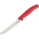 Victorinox Swiss Classic Tomato and Table Knife 11 cm Serrated, Red