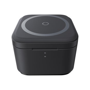 Baseus BS-W531 MagSafe / Qi USB-C 20W bezvadu lādētājs - melns | Wireless Inductive Charger