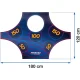 Neo-Sport Precision Target Net for Soccer Goals 215 x 150 cm - Improve Your Accuracy