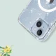 Tech-Protect iPhone 13 / 14 Case FlexAir Hybrid MagSafe, Clear Glitter