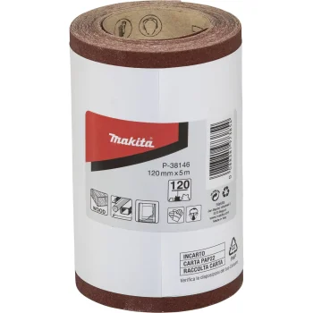 Sanding Roll Makita P-38146, 120 mm x 5 m, Grit 120