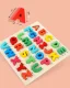 Wooden Alphabet Puzzle Board Jhtoy-330
