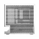 Darkflash F1 Computer Case with 6 ARGB Fans, White
