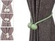 Decorative Clips Holders For Curtains Magnetically Strong, Green
