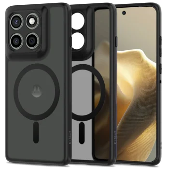 Tech-Protect MagMat MagSafe Case for Motorola Edge 60 Pro, Matte Black