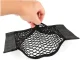 Heavy-Duty Car Trunk Organizer Net with Velcro 25x25 cm, Black