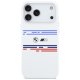 BMW M Silicon Horizontal Line MagSafe Phone Case Cover iPhone 17 Pro Max - White