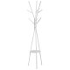Massido MS-869 Freestanding Metal Coat Stand with Shelf
