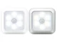 Self-adhesive motion sensor night light for staircase LED under-cabinet