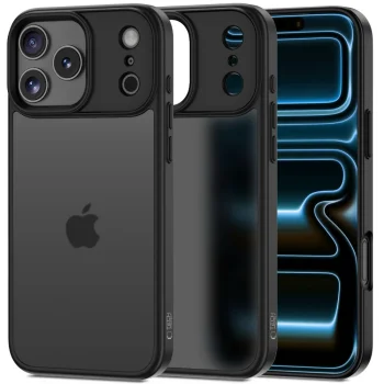Tech-Protect MagMat Case for iPhone 17 Pro, Matte Black