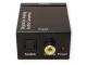 Optical Toslink SPDIF to 2x Cinch RCA Converter